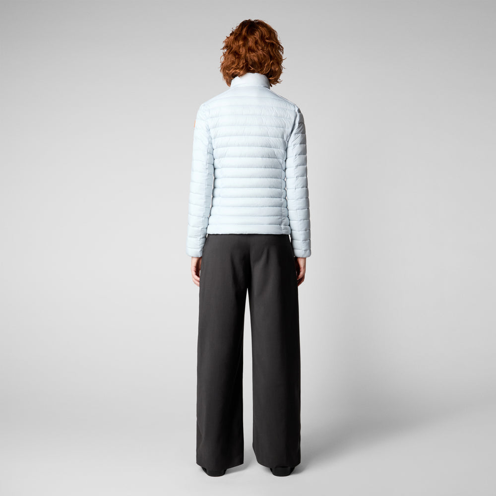 Save The Duck Piumino Animal Free Donna Carly Grigio Ghiaccio