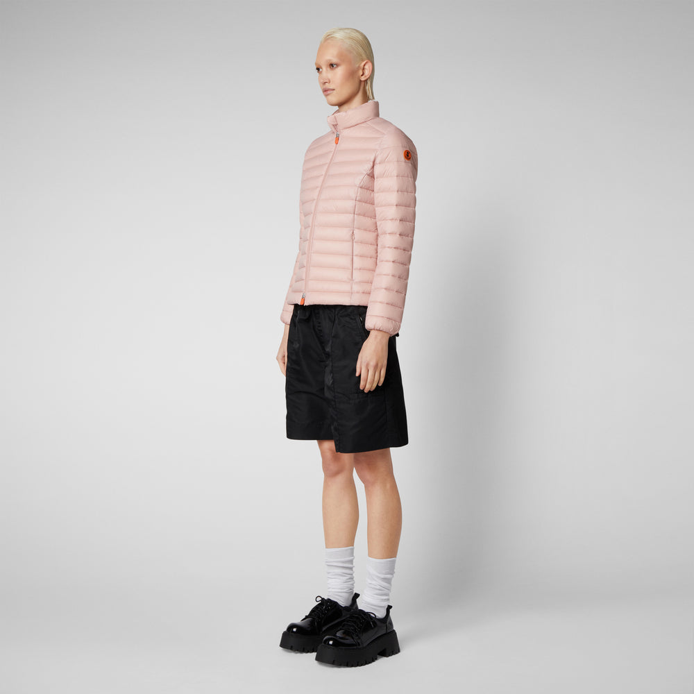 Save The Duck Piumino Animal Free Donna Carly Rosa Antico