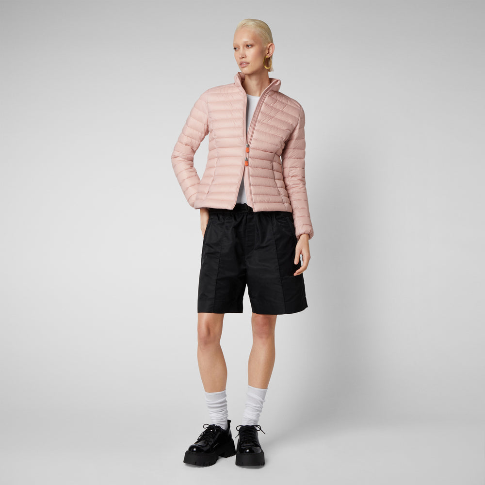 Save The Duck Piumino Animal Free Donna Carly Rosa Antico