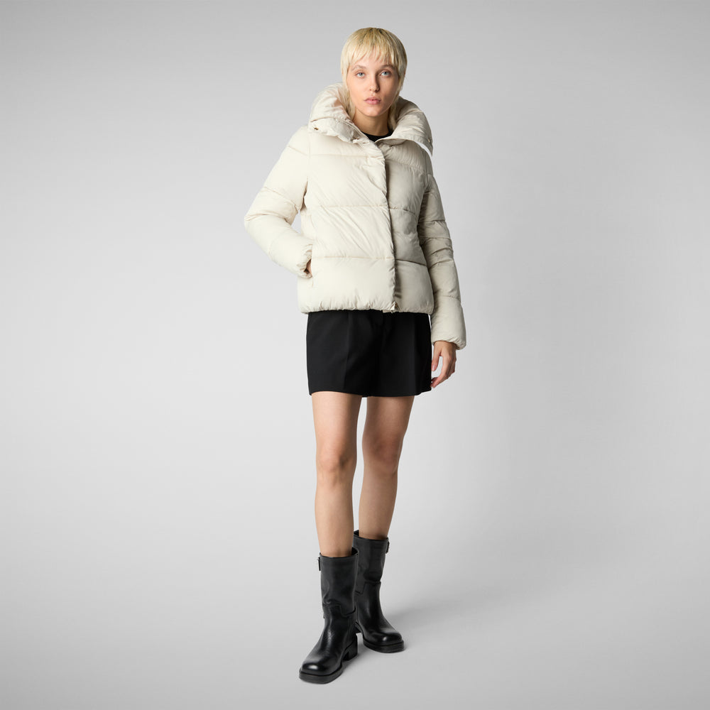 Save The Duck PIUMINO ANIMAL FREE DONNA FELICITY BEIGE