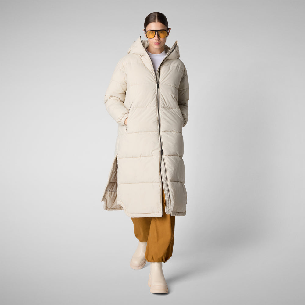 Save The Duck PIUMINO ANIMAL FREE DONNA HALESIA RAINY BEIGE