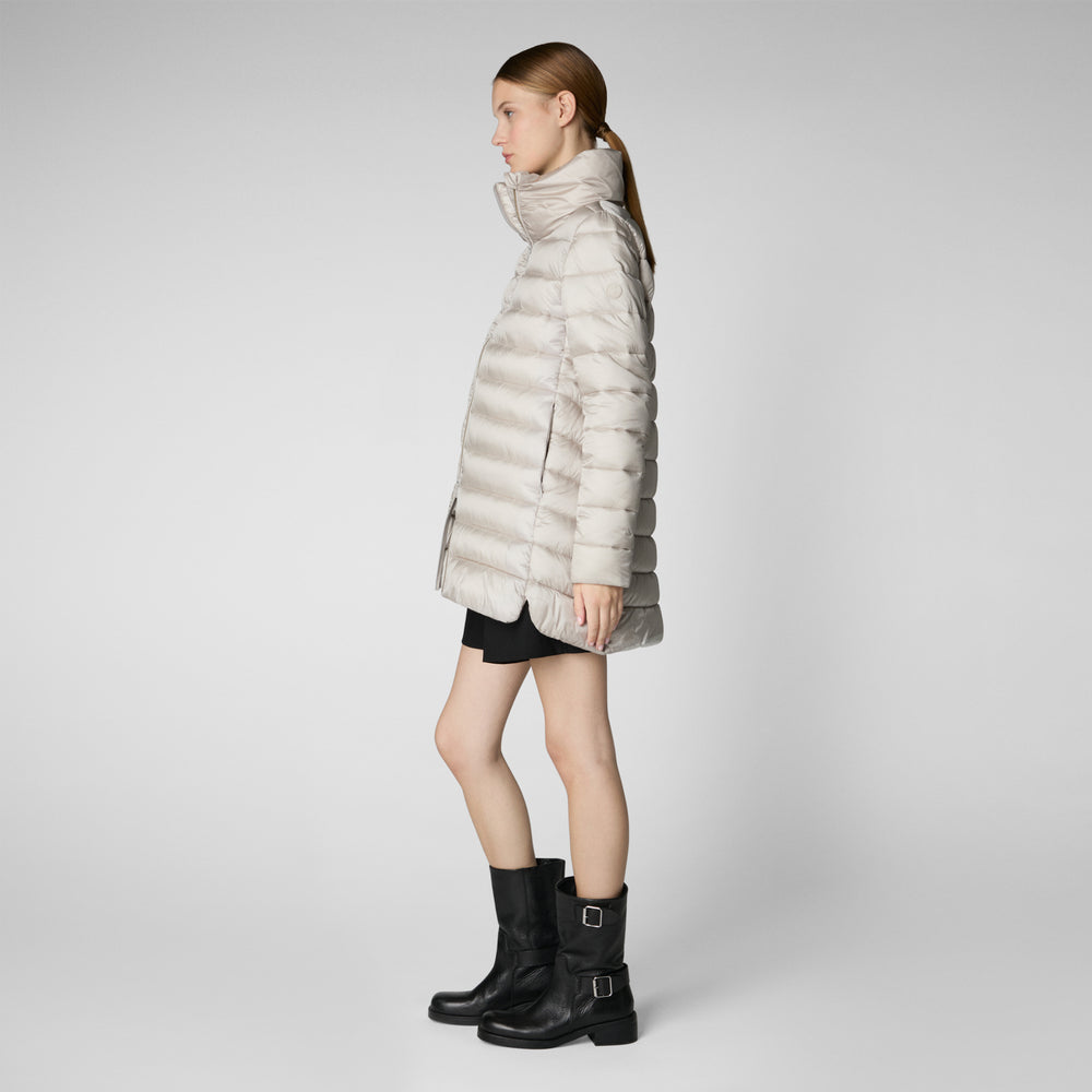 Save The Duck PIUMINO ANIMAL FREE DONNA LYDIA RAINY BEIGE