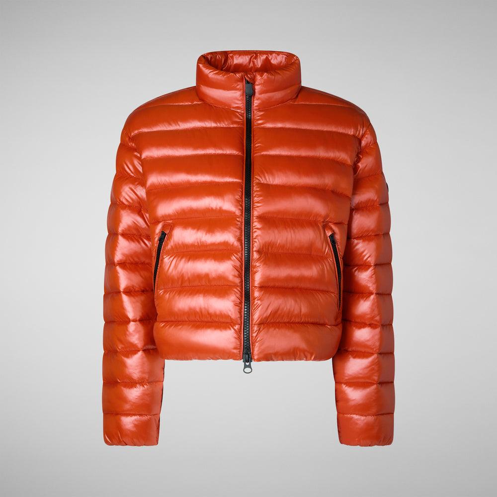 Save The Duck PIUMINO ANIMAL FREE DONNA MYRA ARANCIONE