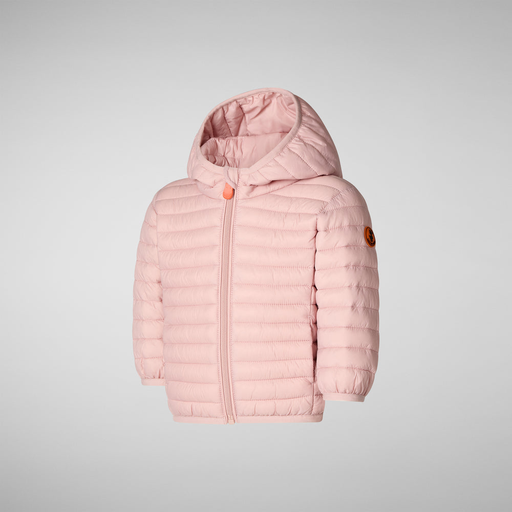 Save The Duck Piumino Animal Free Unisex Nene Rosa Antico