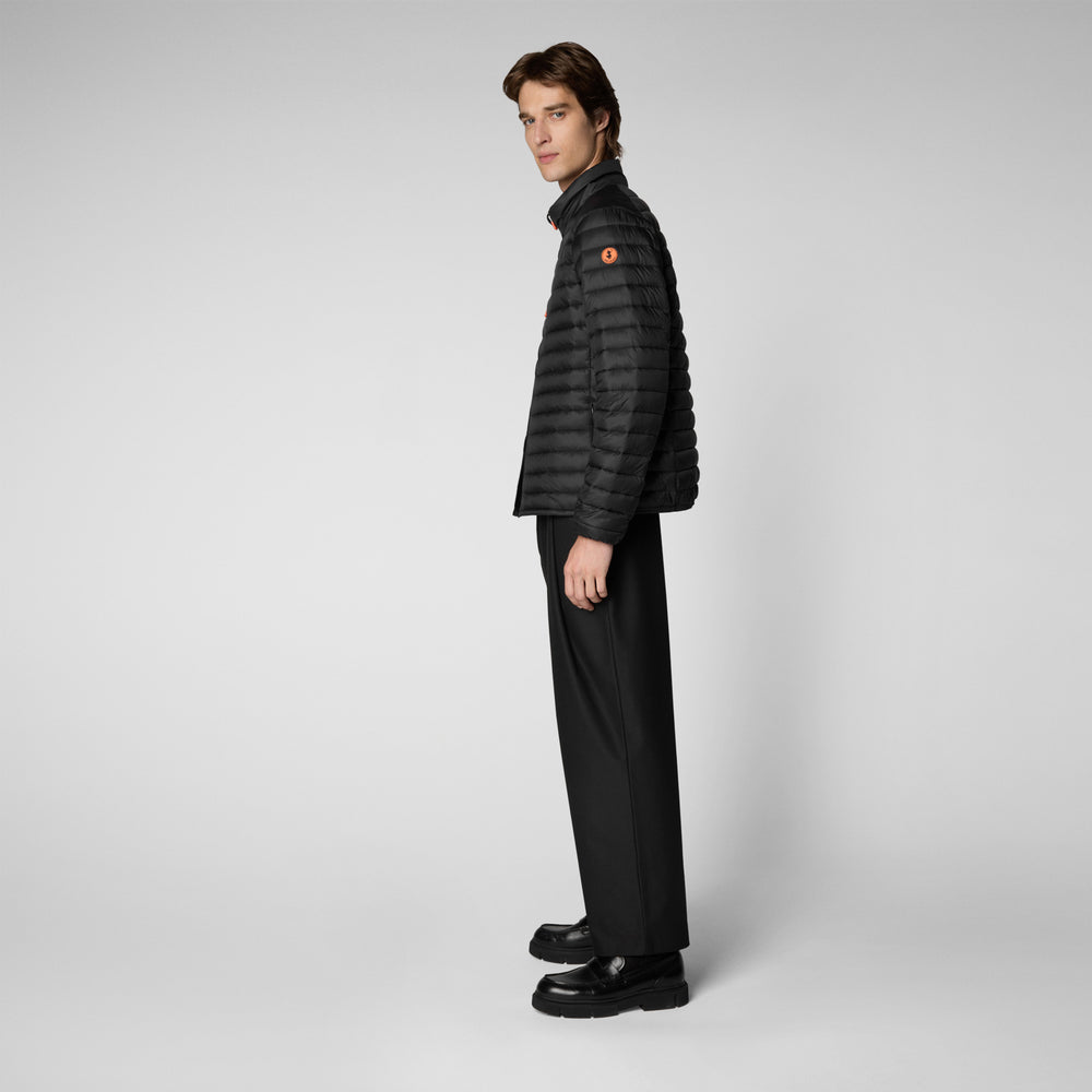 Save The Duck Piumino Animal Free Uomo Alexander Nero