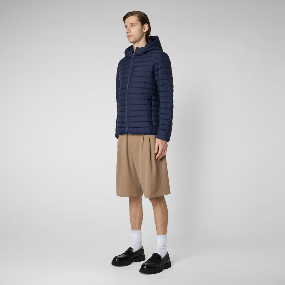 Save The Duck Piumino Animal Free Uomo Cael Blu Navy