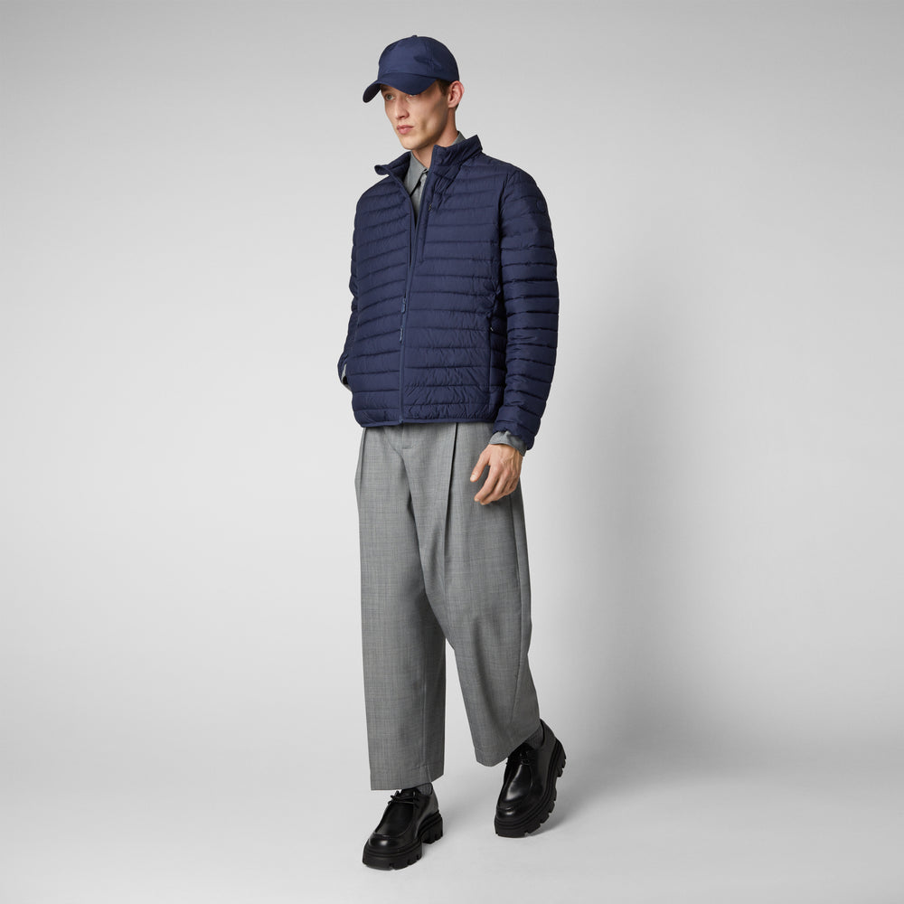 Save The Duck Piumino Animal Free Uomo Cole Blu Navy