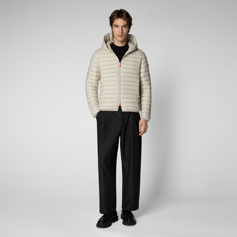 Save the duck Piumino animal free uomo Donald Beige chiaro