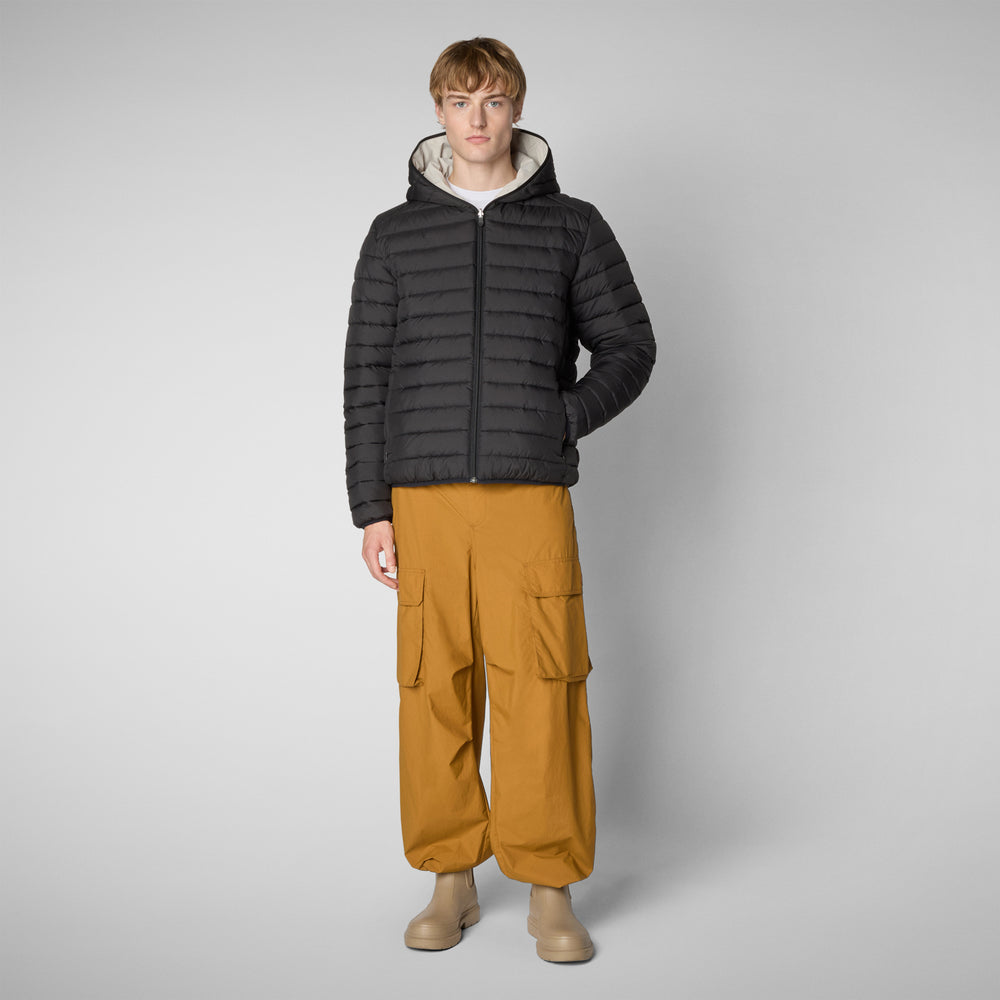 Save The Duck Piumino Animal Free Uomo EZRA RAINY BEIGE