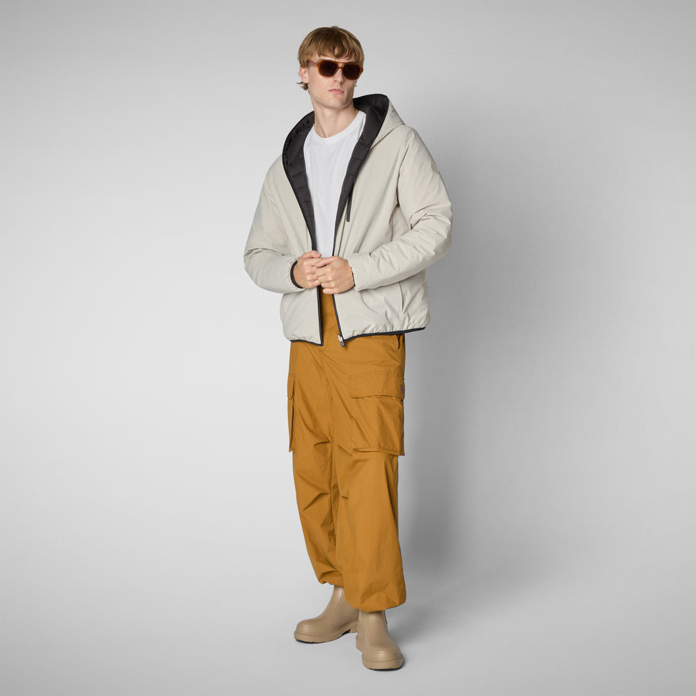 Save The Duck Piumino Animal Free Uomo EZRA RAINY BEIGE