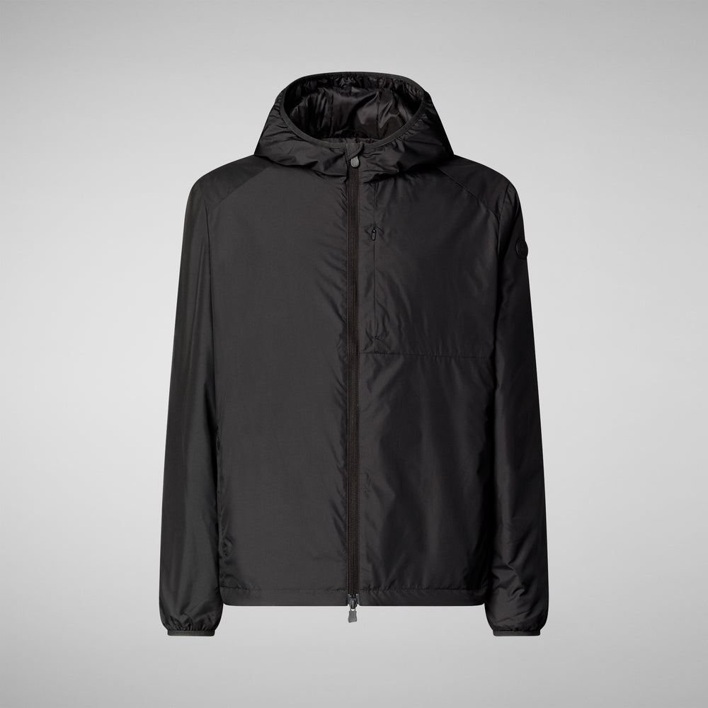 Save The Duck PIUMINO ANIMAL FREE UOMO WILBUR BROWN NERO