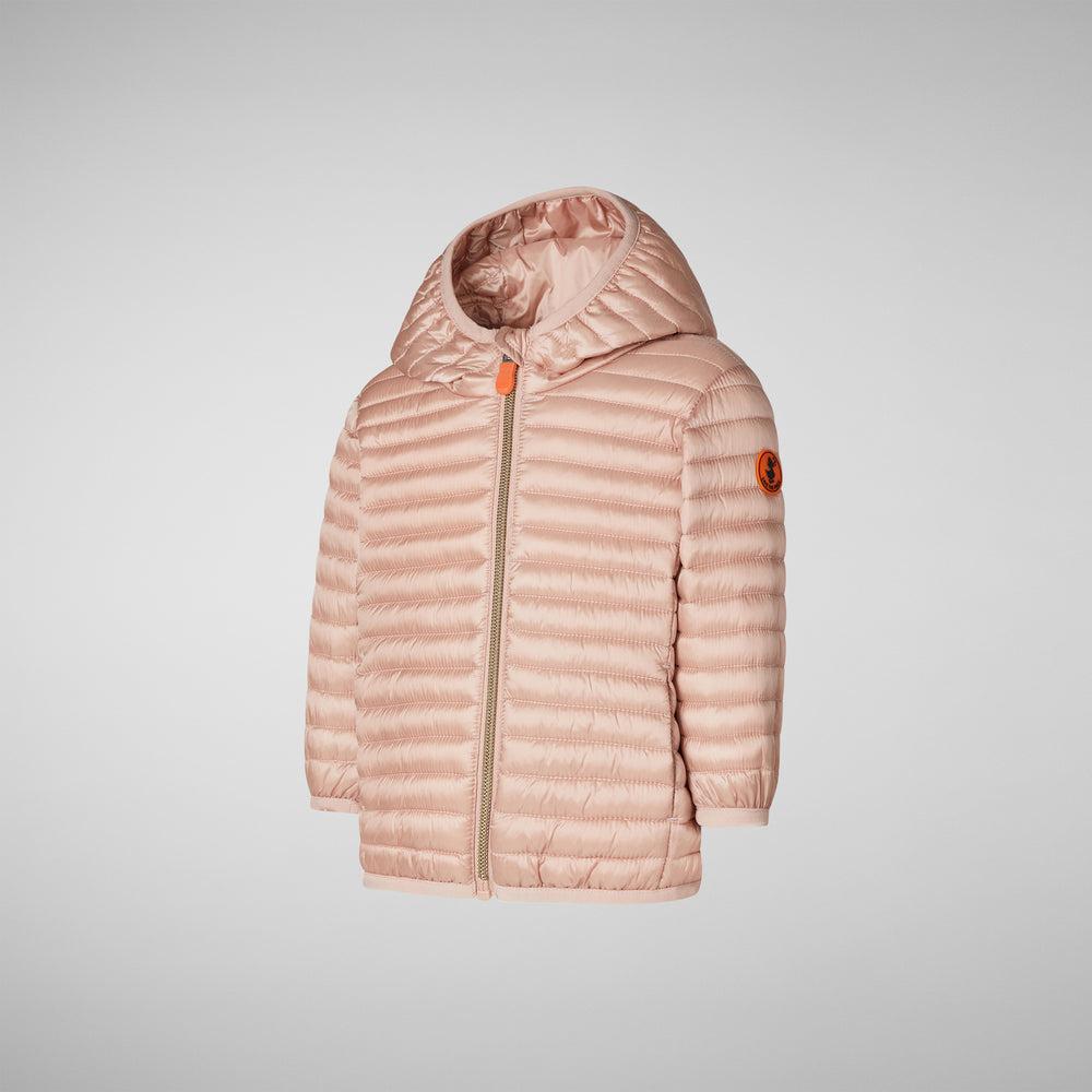 Save The Duck Piumino Unisex Animal Free Lucy Rosa Cipria