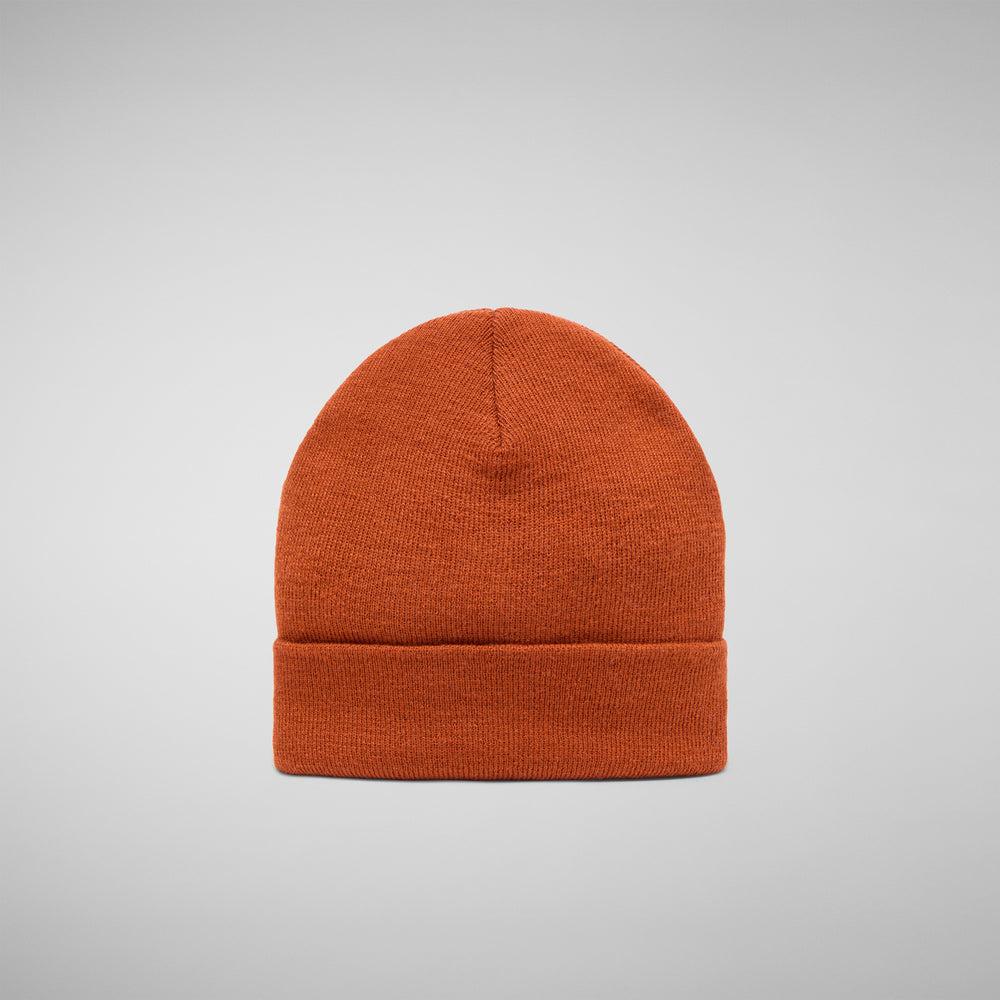 Save The Duck BEANIE UNISEX FIVEL ARANCIONE