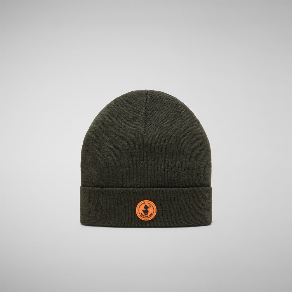 Save the duck BEANIE UNISEX FIVEL VERDE TERRA
