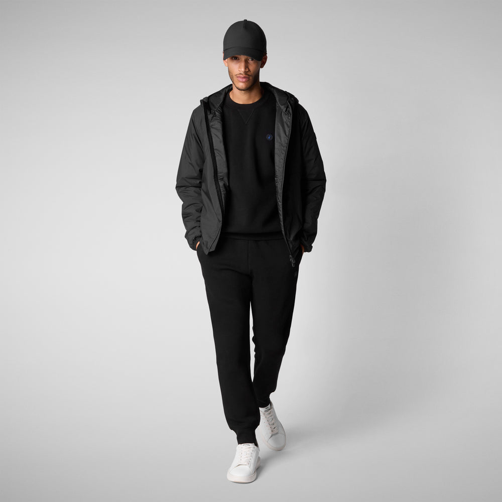 Save The Duck FELPA UOMO UREN IN NERO