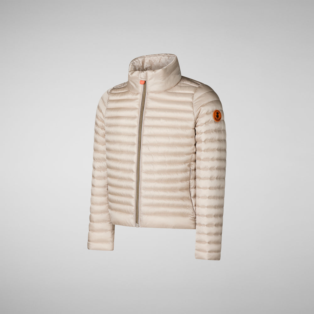 Save The Duck Giacca Bambina Aya Beige Sabbia