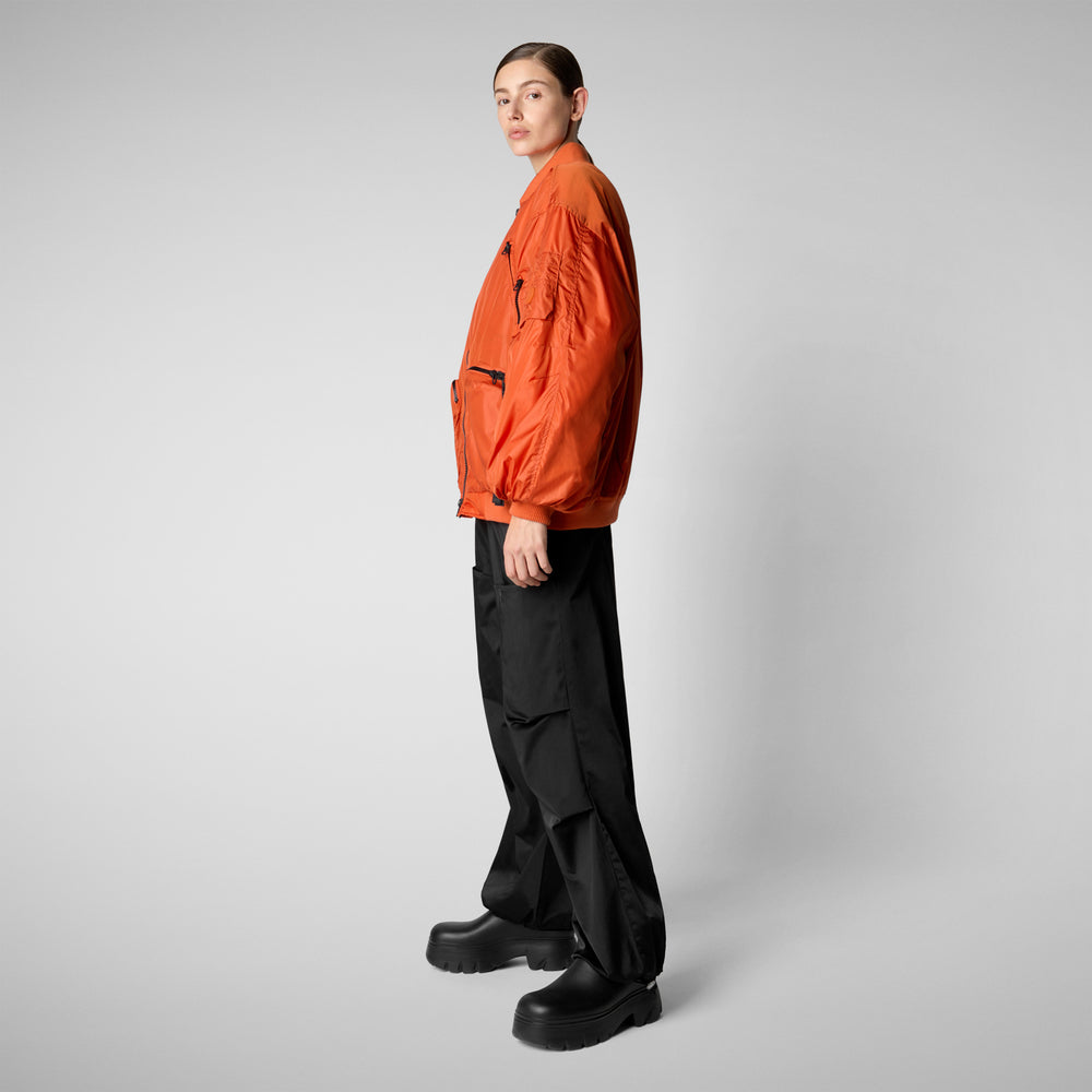 Save The Duck Giacca Bomber Unisex Usher Arancione