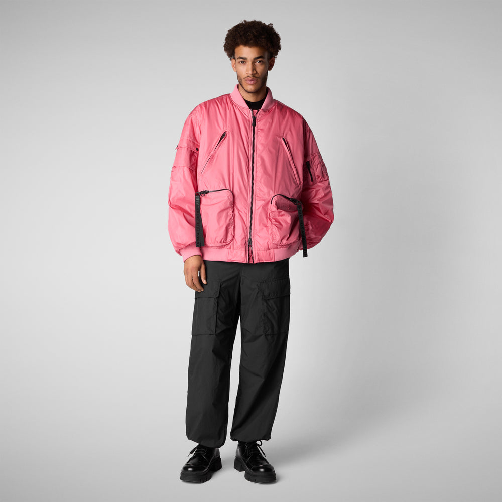 Save The Duck Giacca Bomber Unisex Usher Rosa