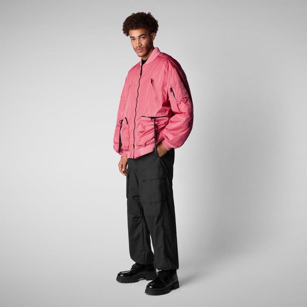 Save The Duck Giacca Bomber Unisex Usher Rosa