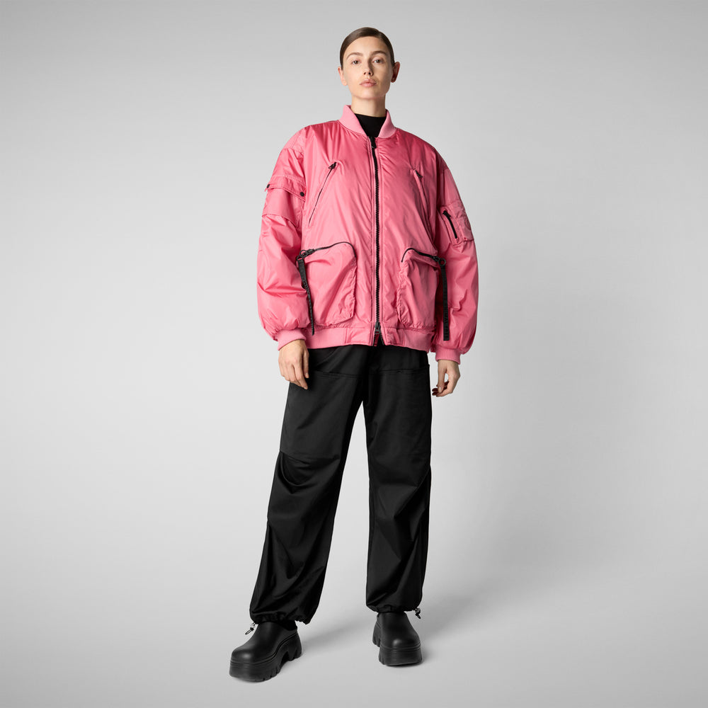 Save the duck Giacca bomber unisex Usher rosa