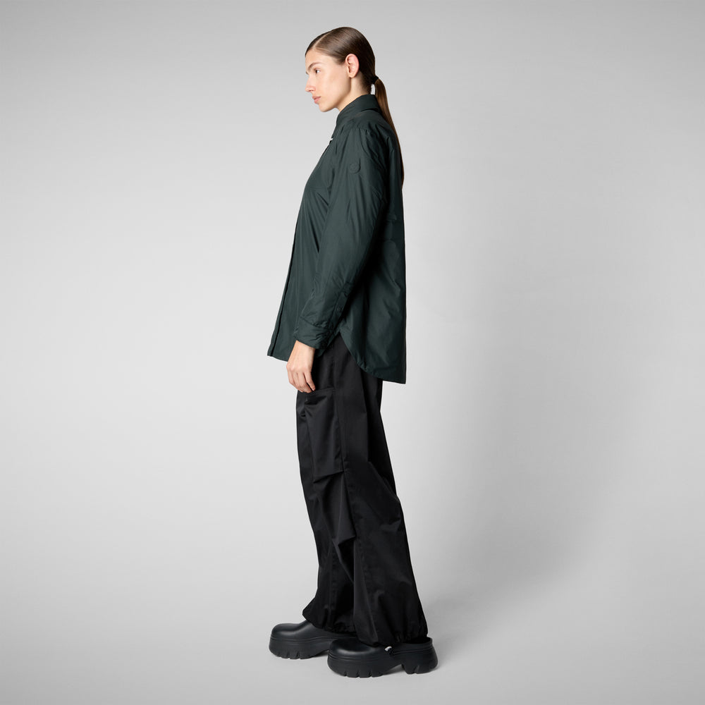 Save The Duck GIACCA DONNA AMARILLIS VERDE NERO