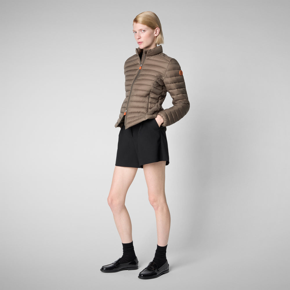 Save The Duck GIACCA DONNA CARLY GRIGIO FANGO