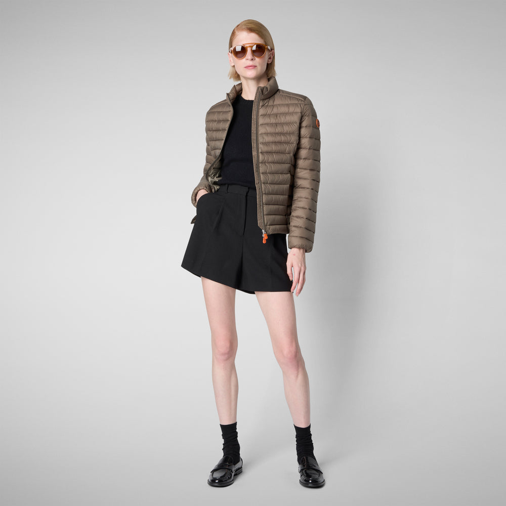 Save The Duck GIACCA DONNA CARLY GRIGIO FANGO