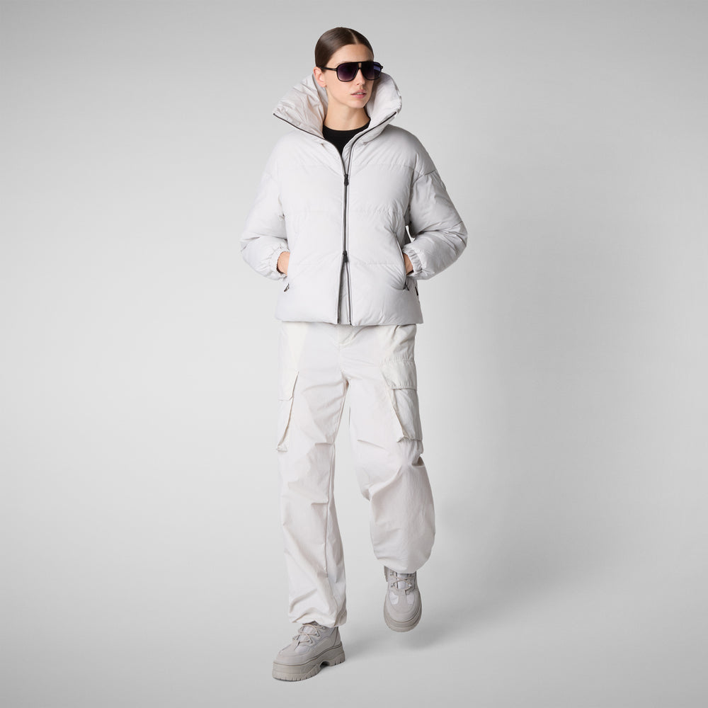 Save The Duck GIACCA DONNA HINA GRIGIO NEBBIA