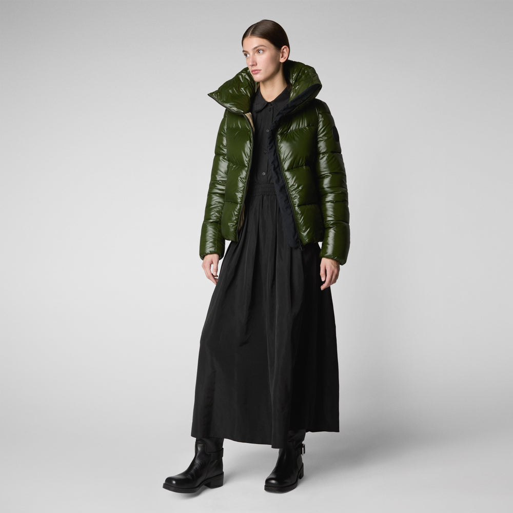 Save The Duck GIACCA DONNA ISLA VERDE BOSCO