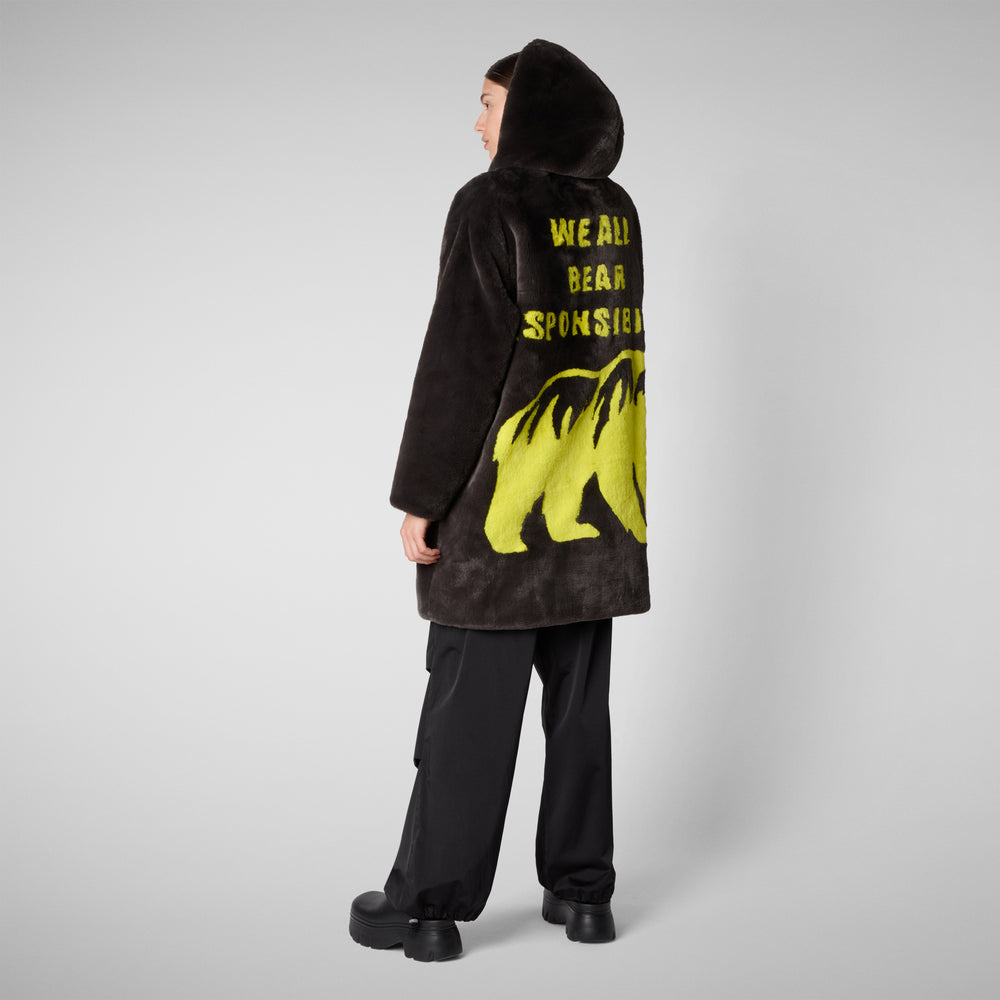 Save The Duck GIACCA DONNA KALA MARRONE NERO