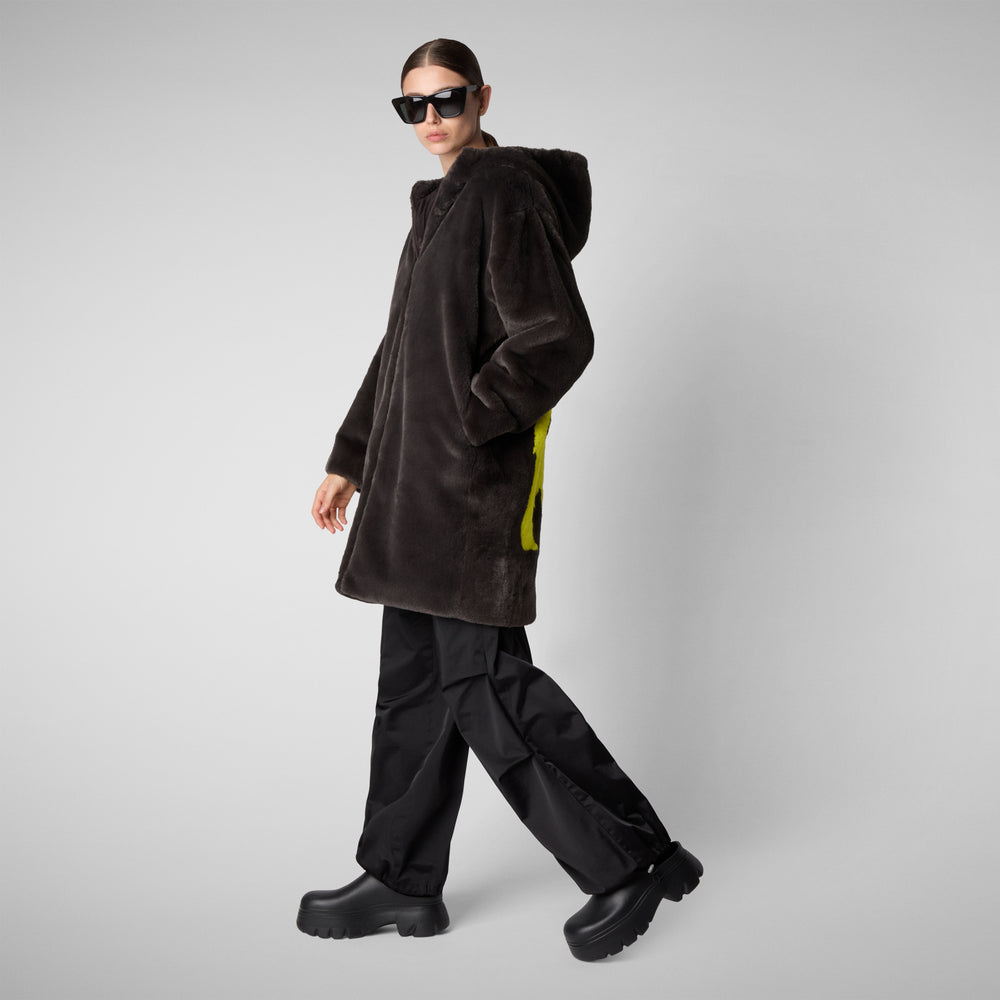 Save The Duck GIACCA DONNA KALA MARRONE NERO