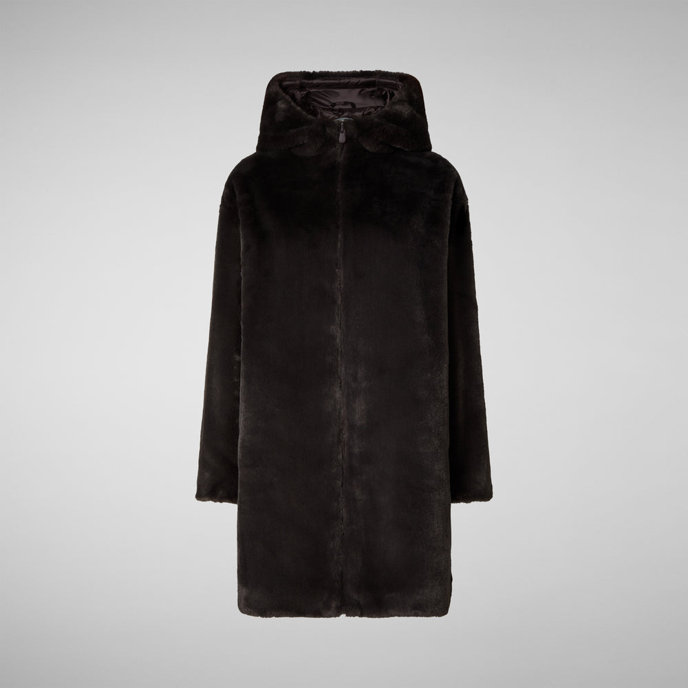 Save The Duck GIACCA DONNA KALA MARRONE NERO