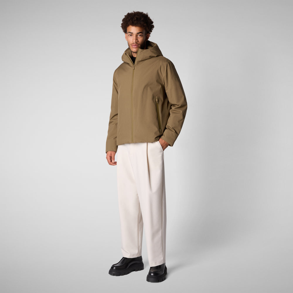 Save the duck GIACCA UOMO FLYNN VERDE MUSCHIO