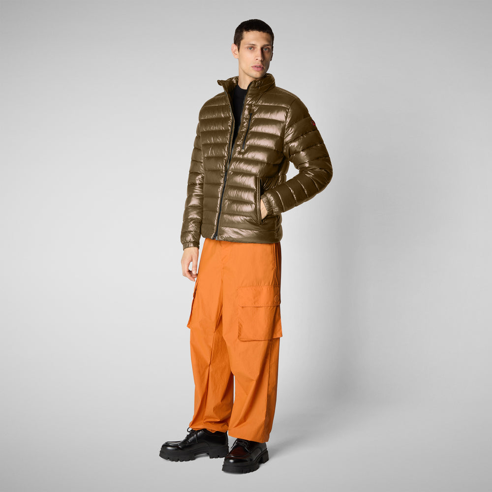 Save The Duck GIACCA UOMO HOLDEN IN BARK GREEN