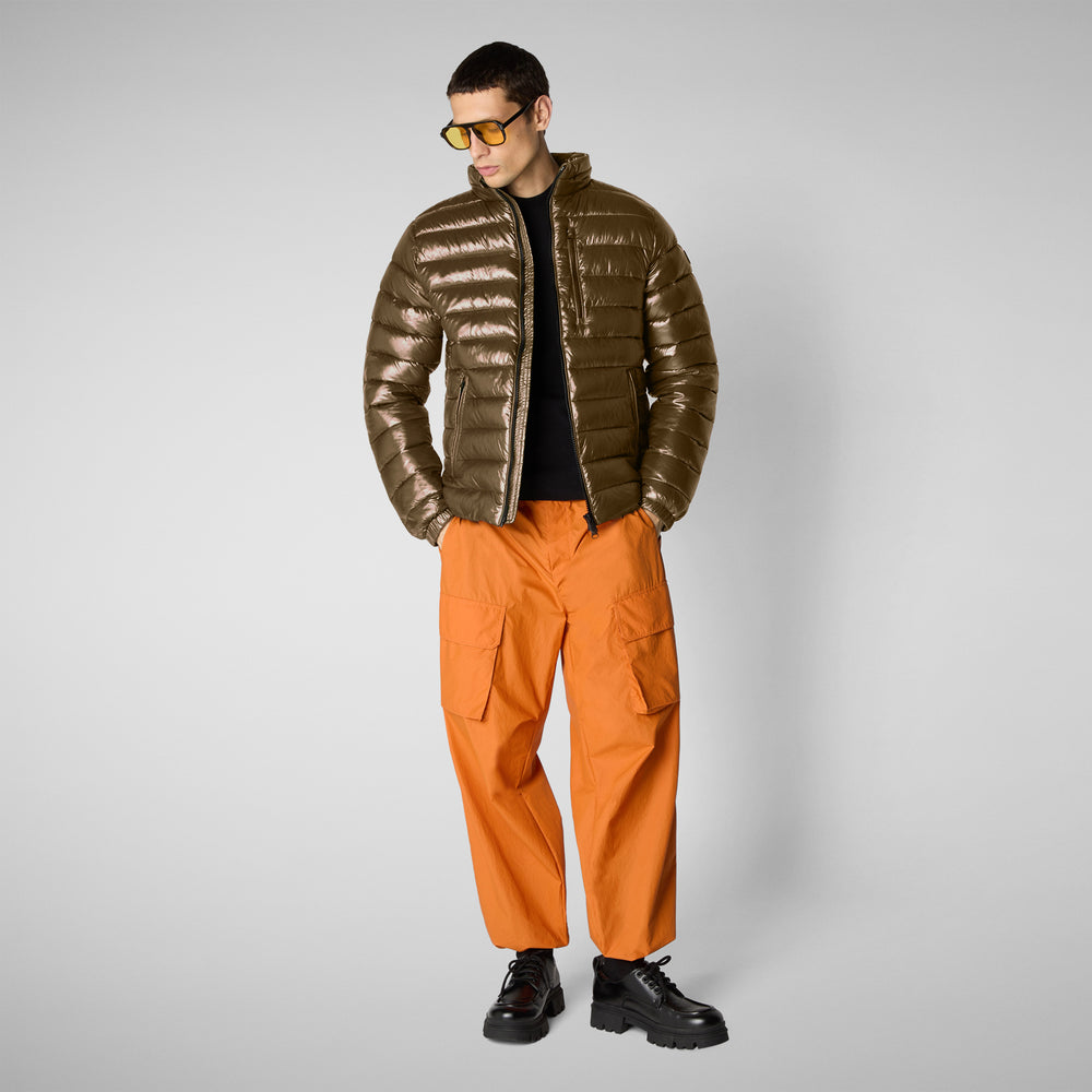 Save The Duck GIACCA UOMO HOLDEN IN BARK GREEN