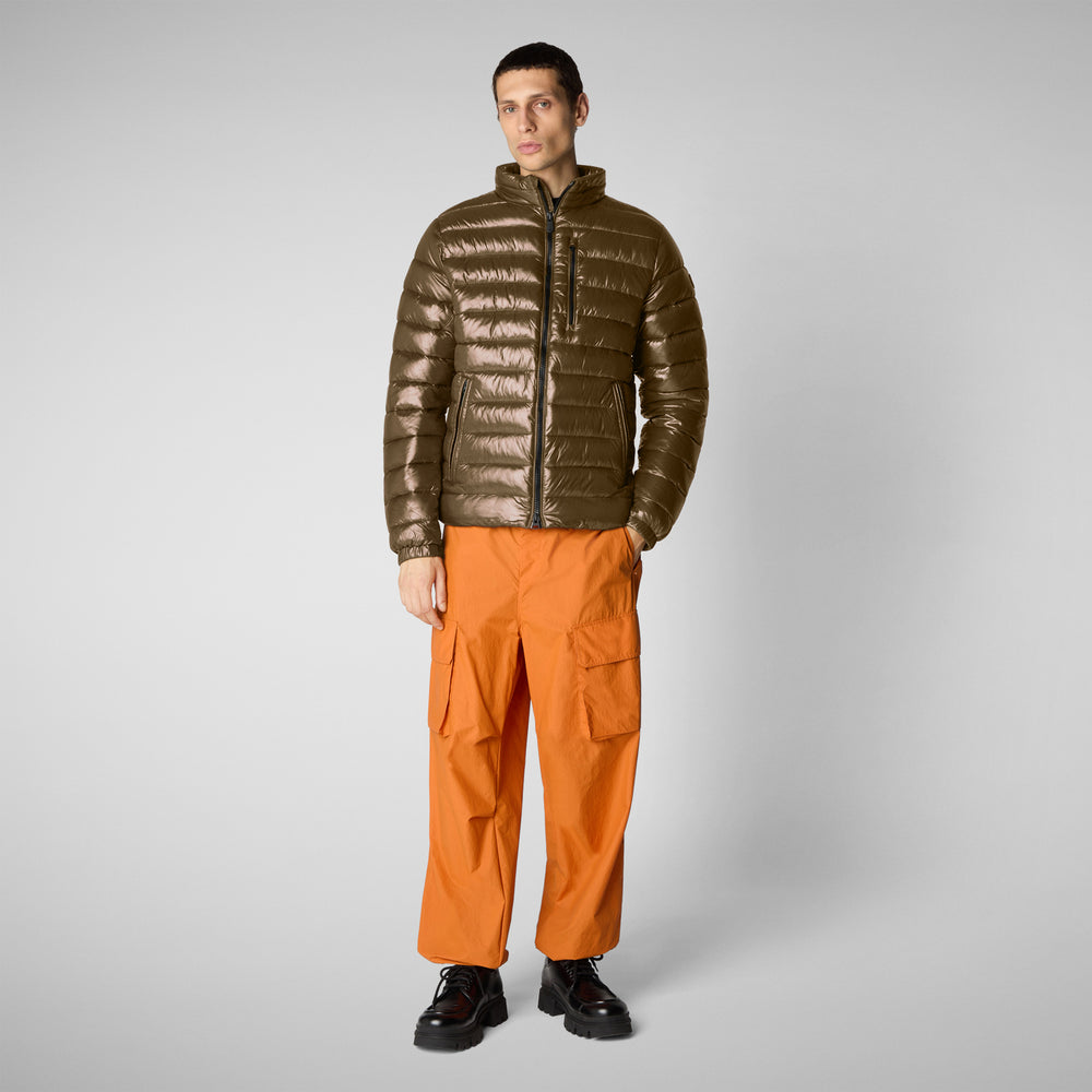 Save the duck GIACCA UOMO HOLDEN IN BARK GREEN