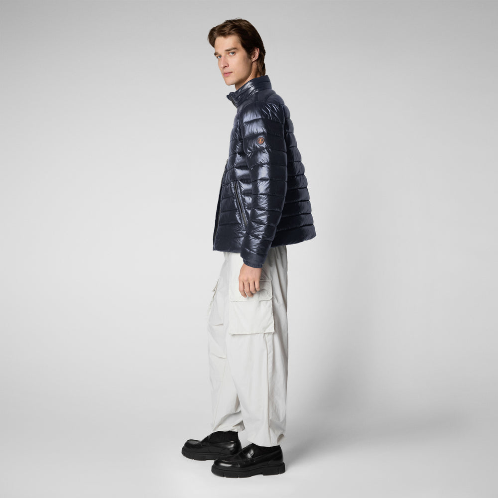 Save The Duck GIACCA UOMO HOLDEN IN BLU NERO