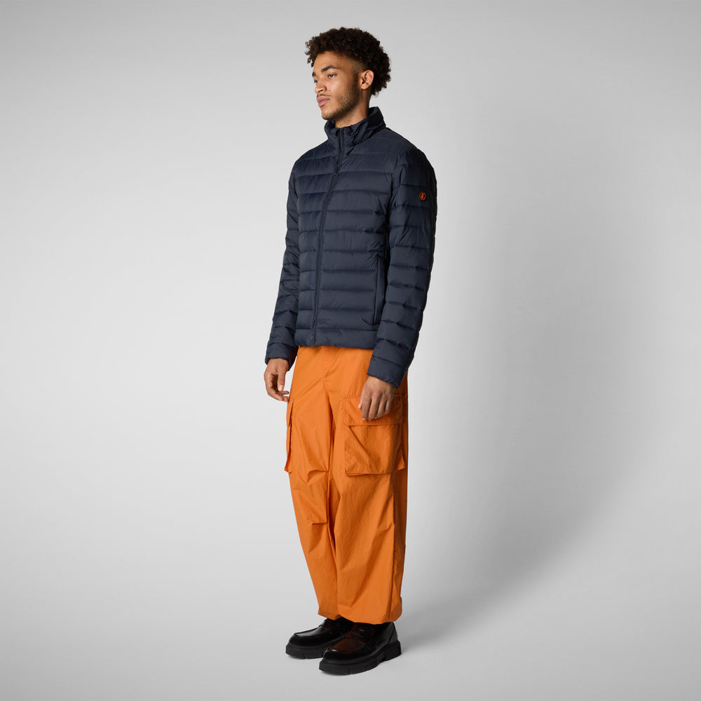 Save The Duck GIACCA UOMO IDRIS IN BLU NERO