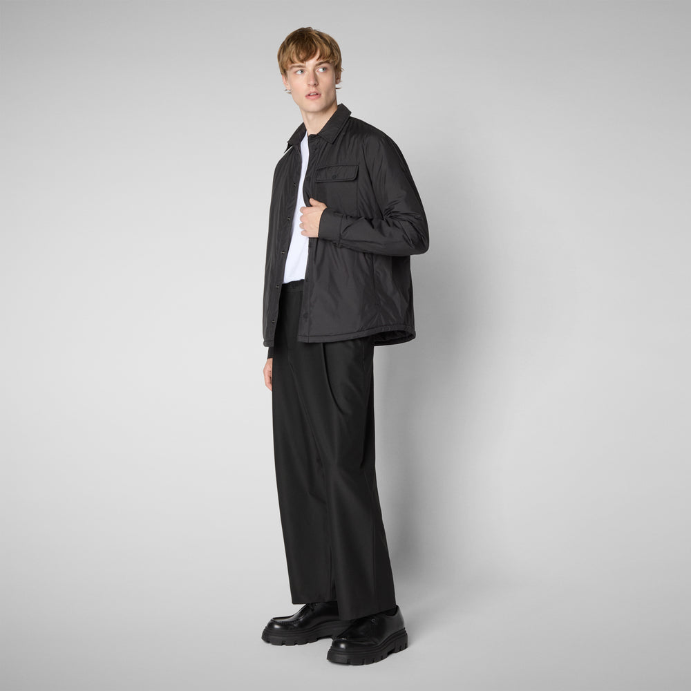 Save The Duck GIACCA UOMO STELLAN IN MARRONE NERO