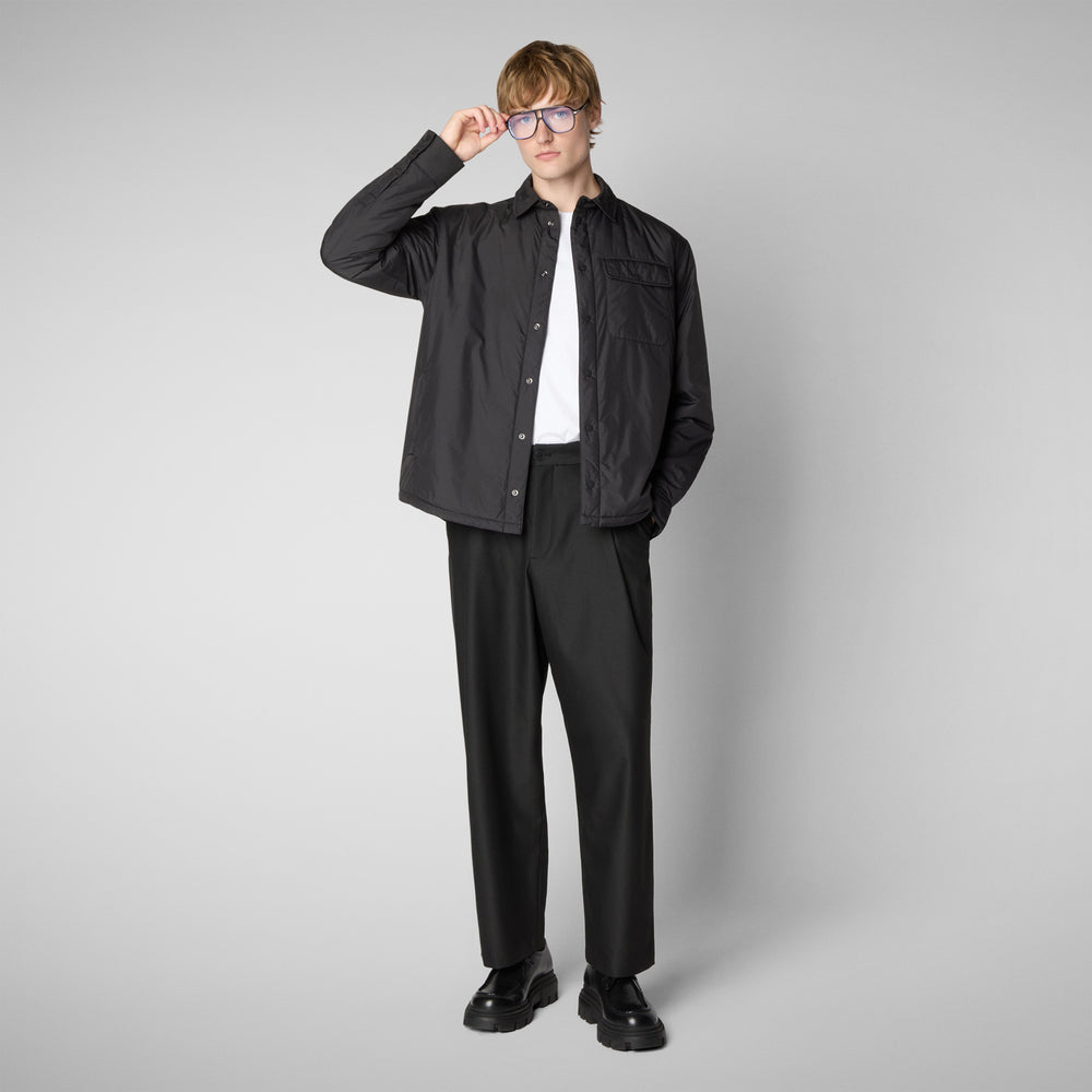 Save The Duck GIACCA UOMO STELLAN IN MARRONE NERO