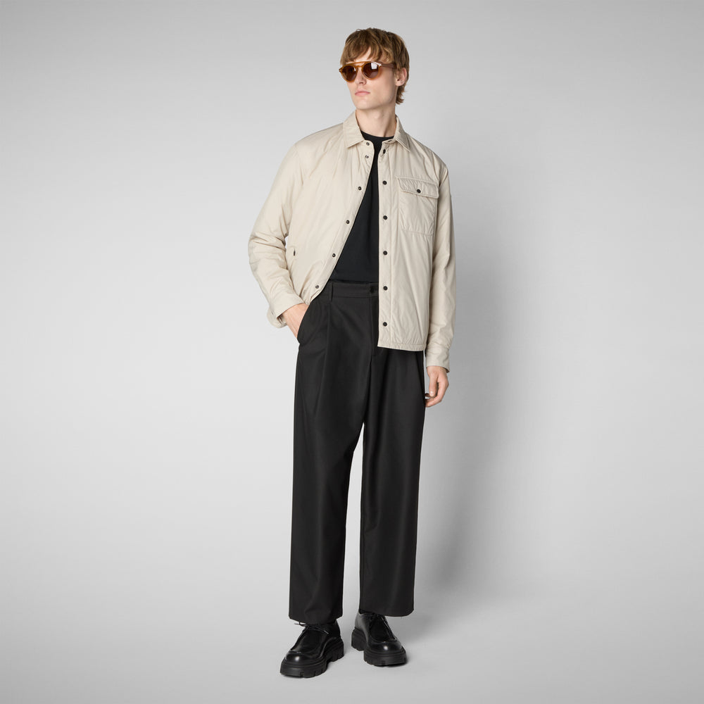 Save The Duck GIACCA UOMO STELLAN IN RAINY BEIGE