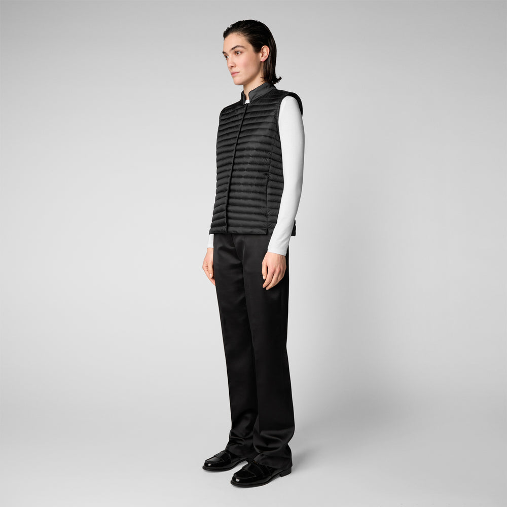 Save The Duck Gilet Donna Aria Nero