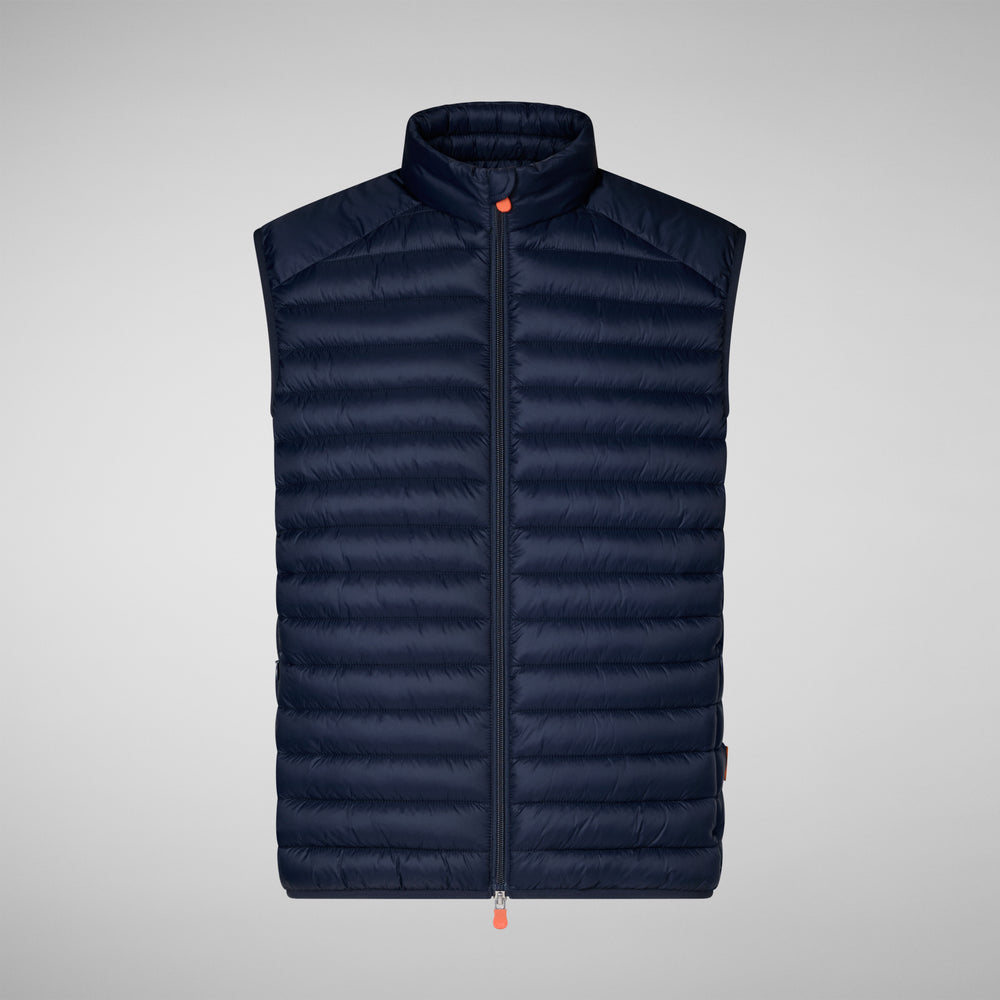Save The Duck Gilet Imbottito Uomo Adam Blu Navy