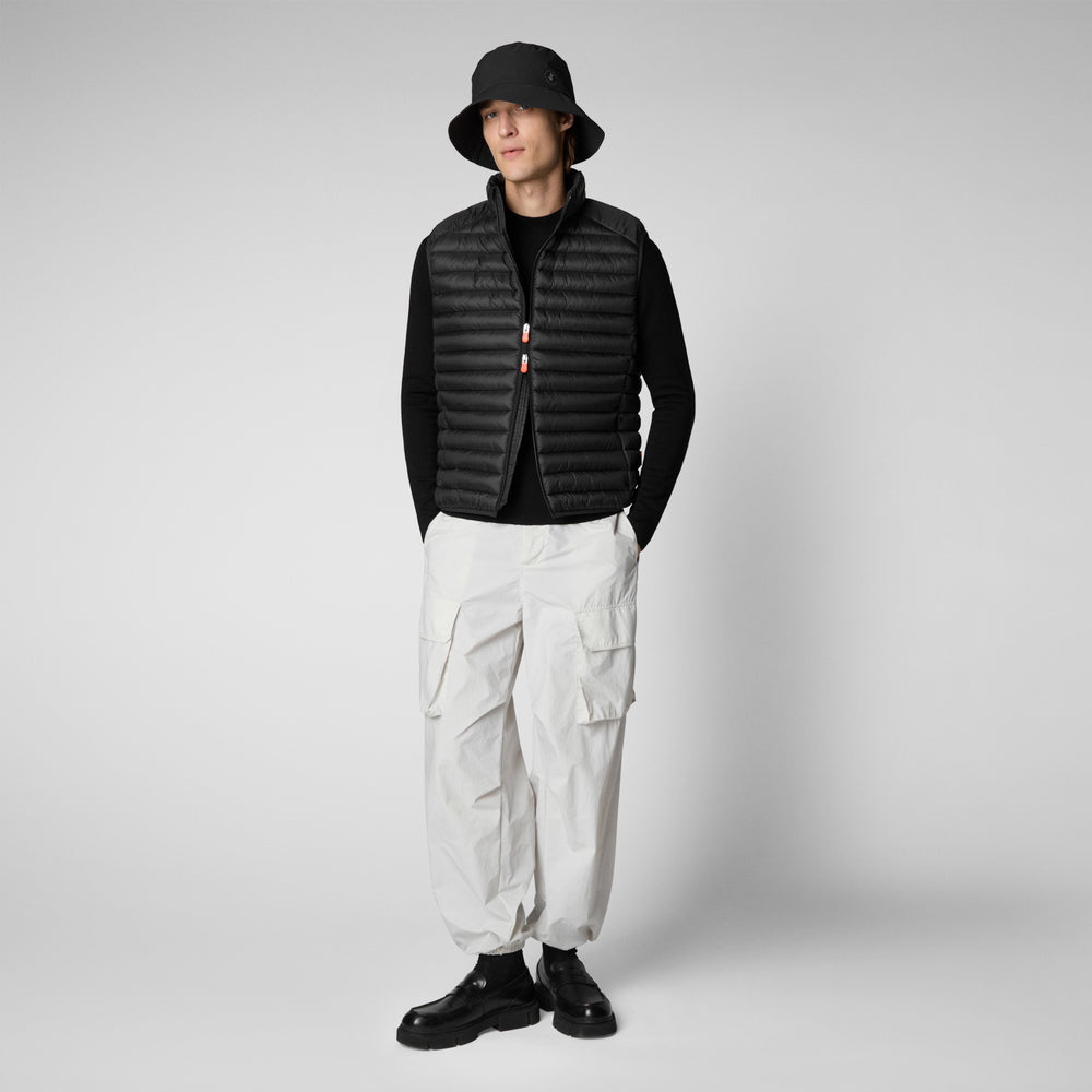 Save The Duck Gilet Imbottito Uomo Adam Nero
