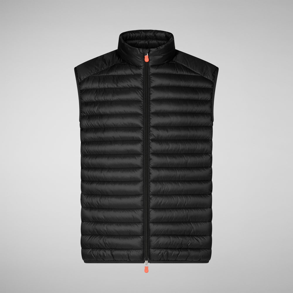 Save The Duck Gilet Imbottito Uomo Adam Nero