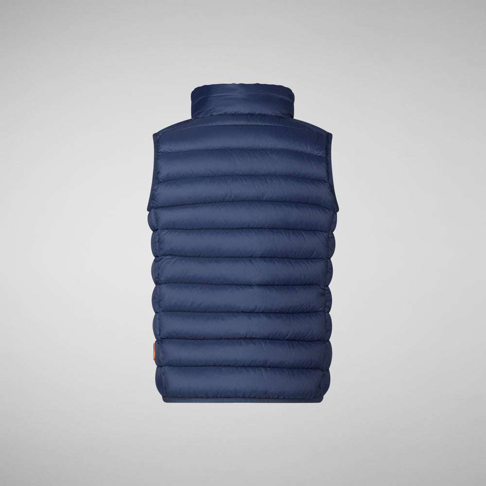 Save The Duck GILET UNISEX BAMBINO ANDY BLU NAVY