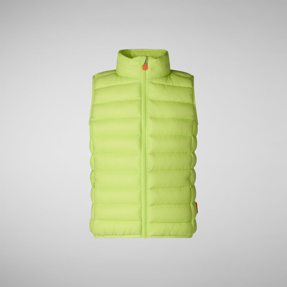 Save the duck GILET UNISEX BAMBINO ANDY VERDE LIME