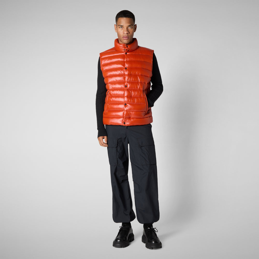 Save the duck GILET UOMO GRIFFIN ARANCIONE