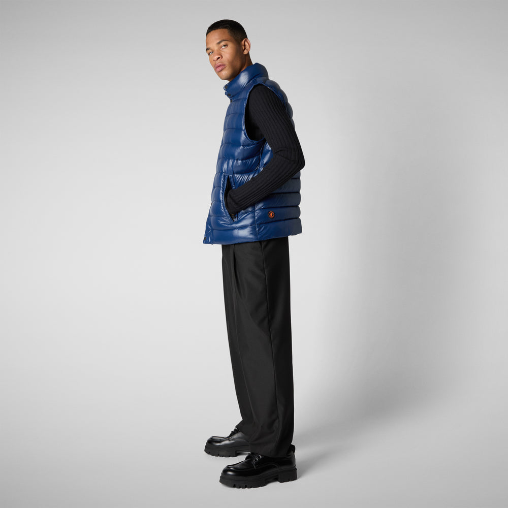 Save The Duck GILET UOMO GRIFFIN INK BLU