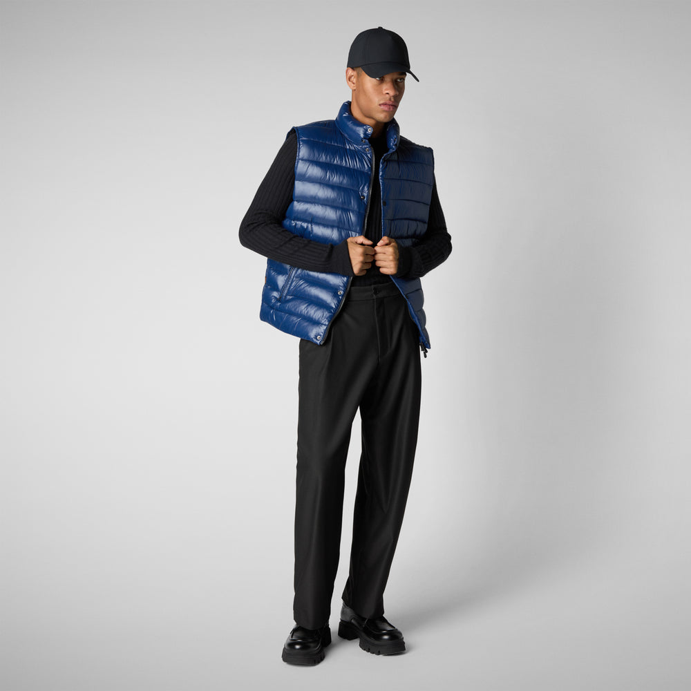 Save The Duck GILET UOMO GRIFFIN INK BLU